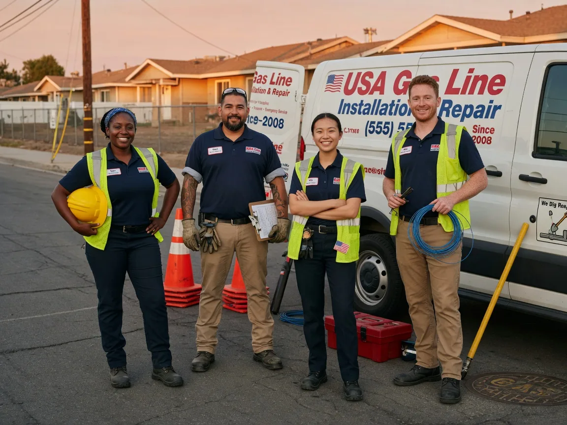 Gas Line Installation company in Fort Valley, GA